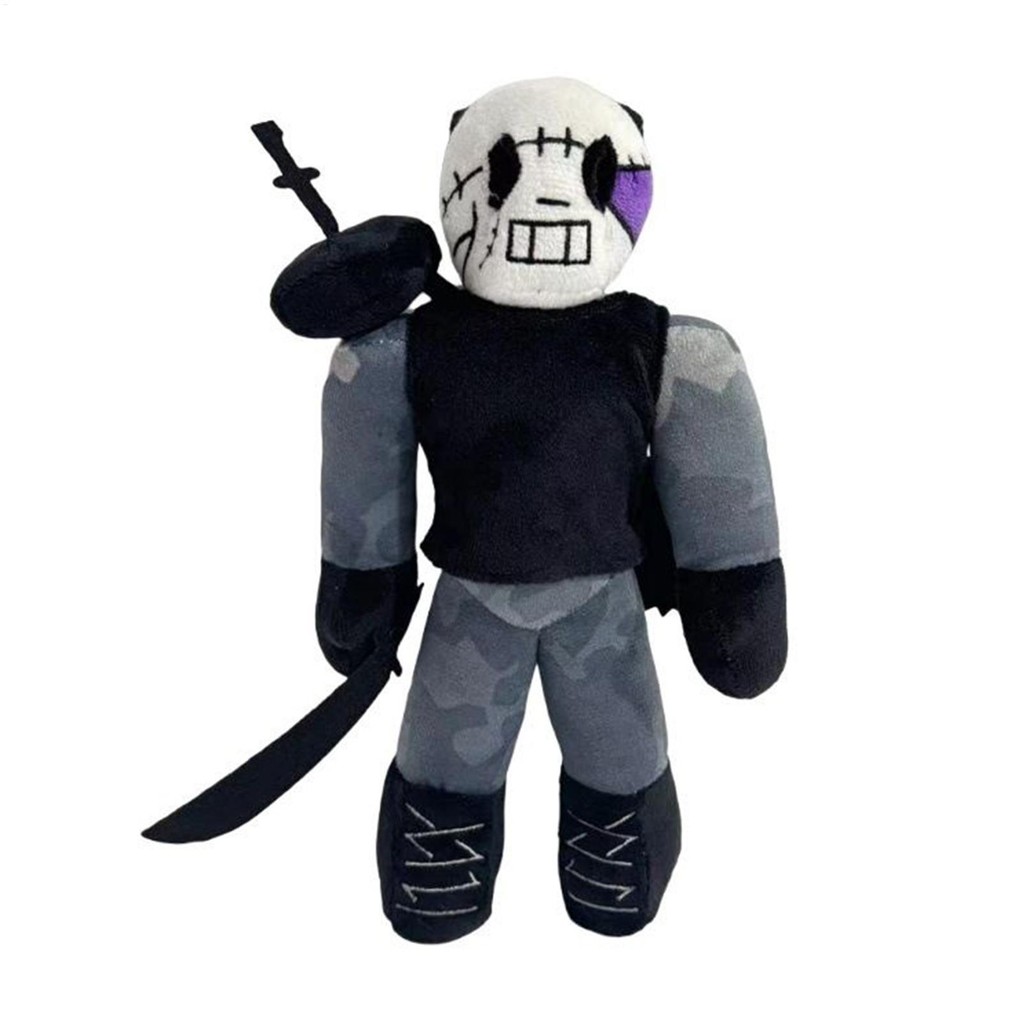 Roblox Forsaken Slasher ของเล่นตุ๊กตาเกม Forsaken รูป Jason ตุ๊กตาตุ๊กตาสําหรับวันเกิดฮาโลวีน paca3p