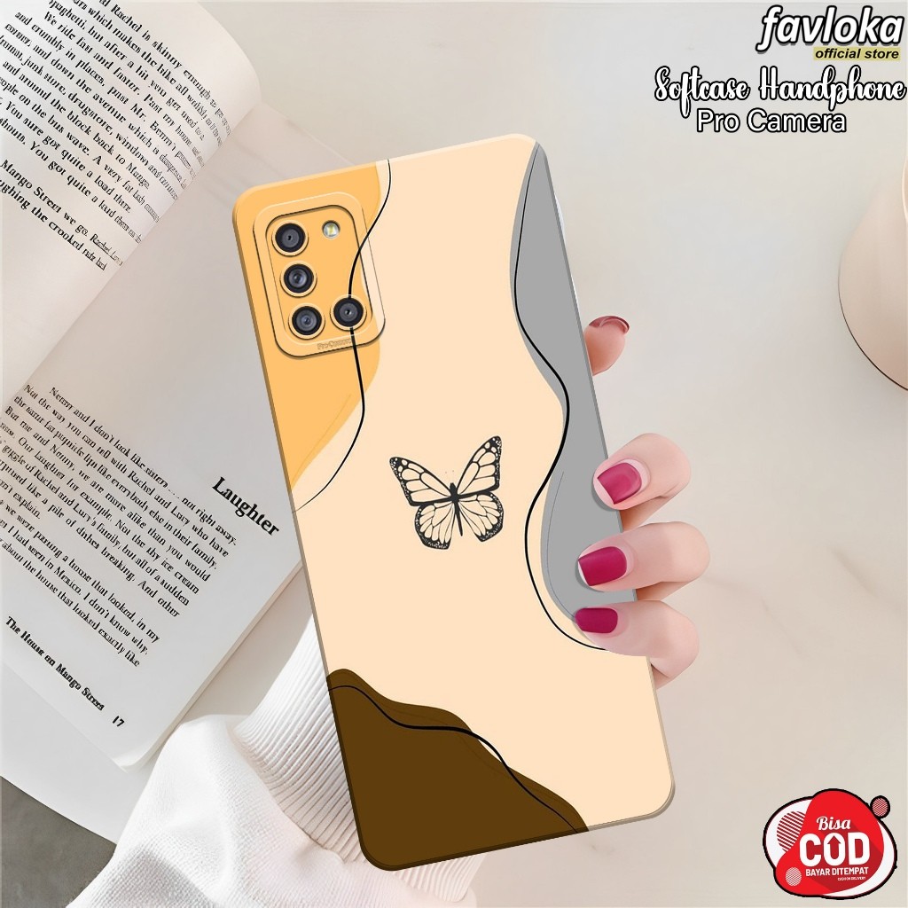 HP เคส Samsung Galaxy A31 ใหม่ล่าสุด - เคสผีเสื้อแฟชั่น - เคส Samsung Galaxy A31 - เคส Samsung Galax