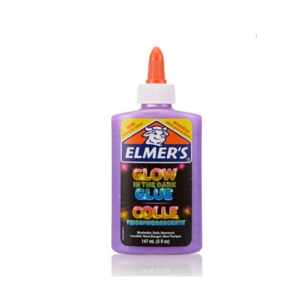 B2S กาวเรืองแสง ELMER S Glow in the Dark สีม่วง 147 ml.