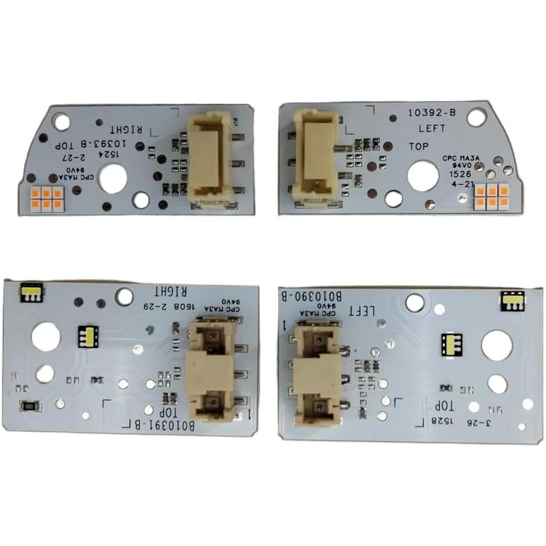 DRL ไฟเลี้ยว LED บอร์ด LH & RH สําหรับ Infiniti Q30 QX30 2017-2019 ไฟหน้า LED