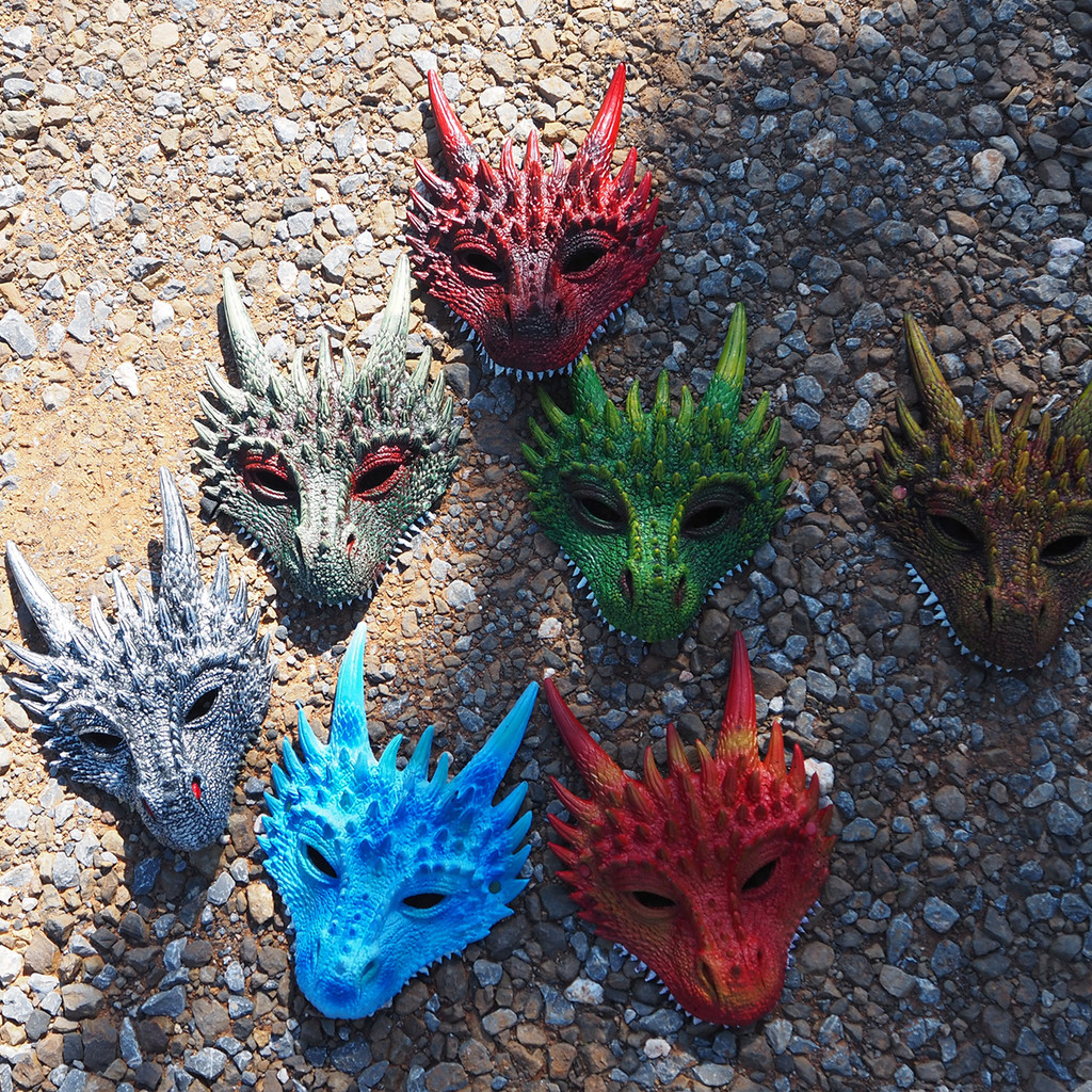 PU Foam Dragon Halloween mandigras Carnival Party PU Foam 3Dcos Accessories