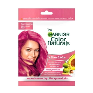 ใหม่ สีย้อมสีผม การ์นิเย่ [1 ซอง] คัลเลอร์ แนทเชอรัลส์ Garnier Hair Color Naturals