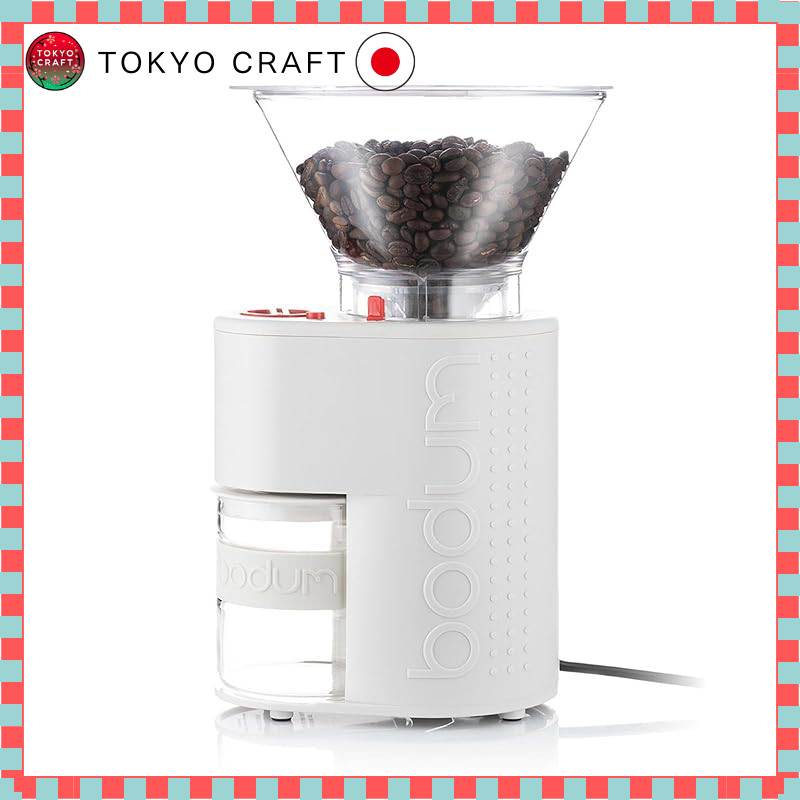 BODUM BISTRO Electric Coffee Grinder with Conical Burr - Adjustable Grind Size, Anti-Static, Quiet O