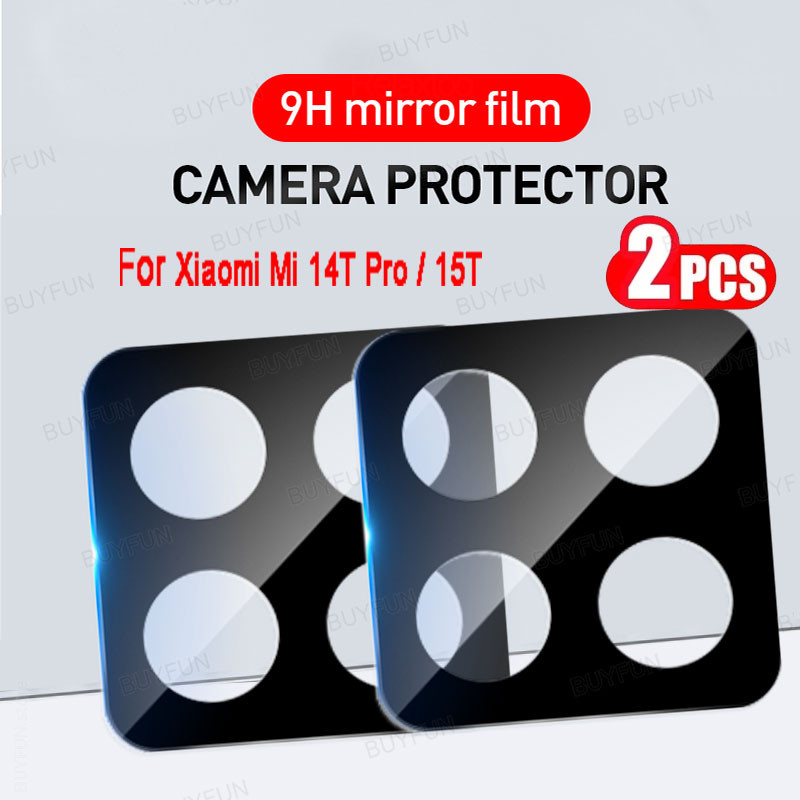2Pcs Back 3D Camera Protector Glass For Xiaomi 15T Pro 9H Tempered Glass Lens Cover Xiaomi15T 14t 13t Mi 15TPro 15 T T15 5G t15pro Protect Film