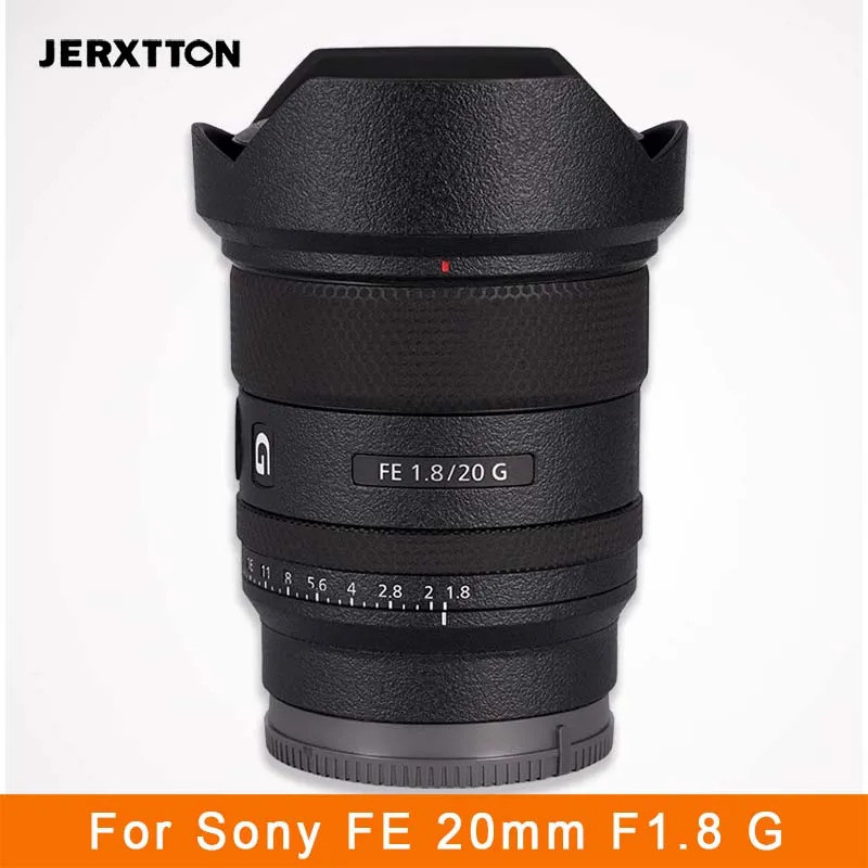 20 1.8 Anti-Scratch เลนส์กล้องสติกเกอร์ Coat 3M ไวนิลห่อฟิล์ม Body Protector สําหรับ Sony FE 20 มม.F