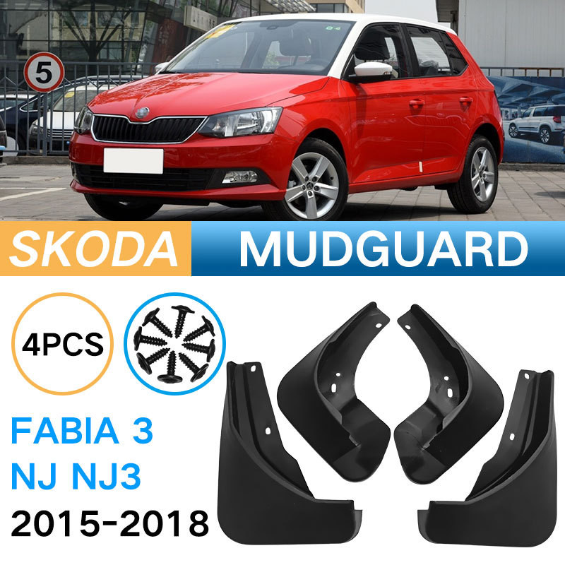 เหมาะสําหรับ Skoda 2015-2018 Fabia Fabia 3 NJ NJ3 หนังบังโคลน