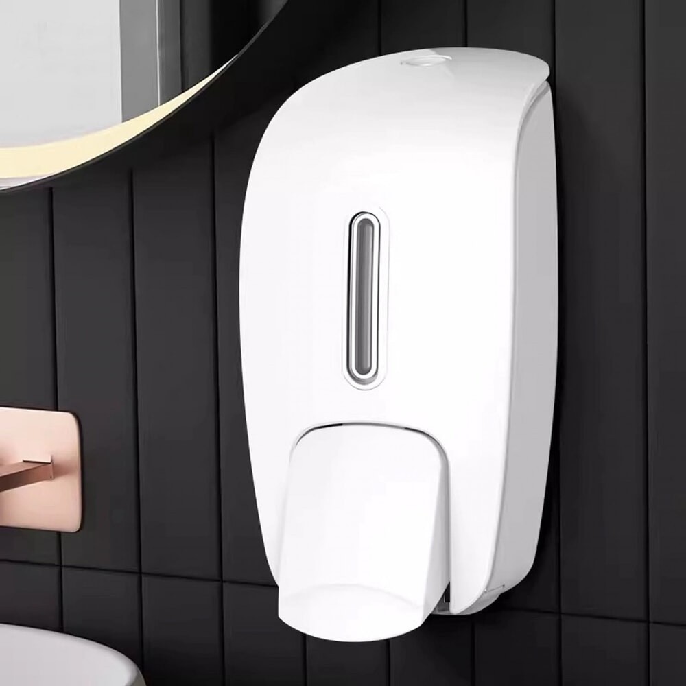 LOCAL789 Primo ที่กดสบู่เหลว 1 ช่อง ความจุ 1 ลิตร รุ่น SD57 ขนาด 10.6x11.9x24.5ซม. สีขาว ร้านอยู่ในไ