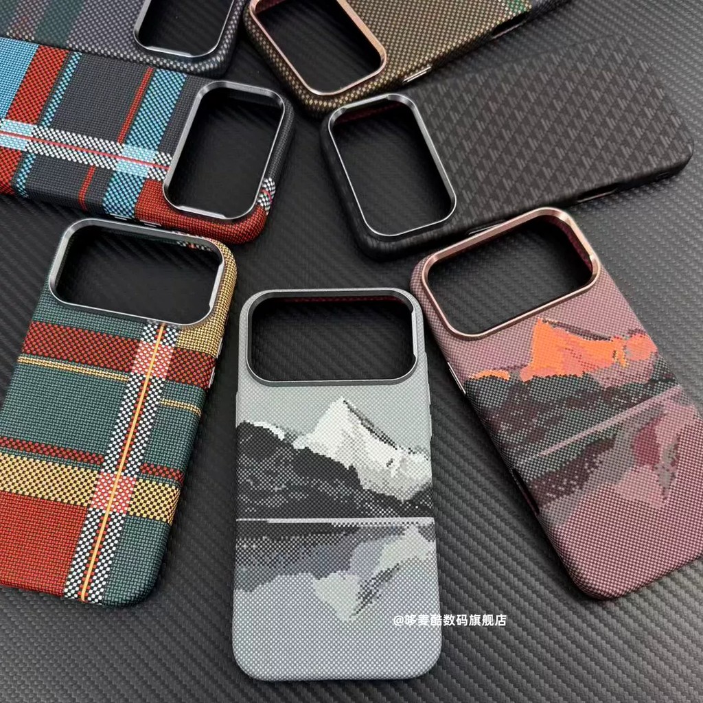 Snow Mountain Matte PC hard Case สําหรับ iphone 18 17 16 15 14 13 pro max กรณี
