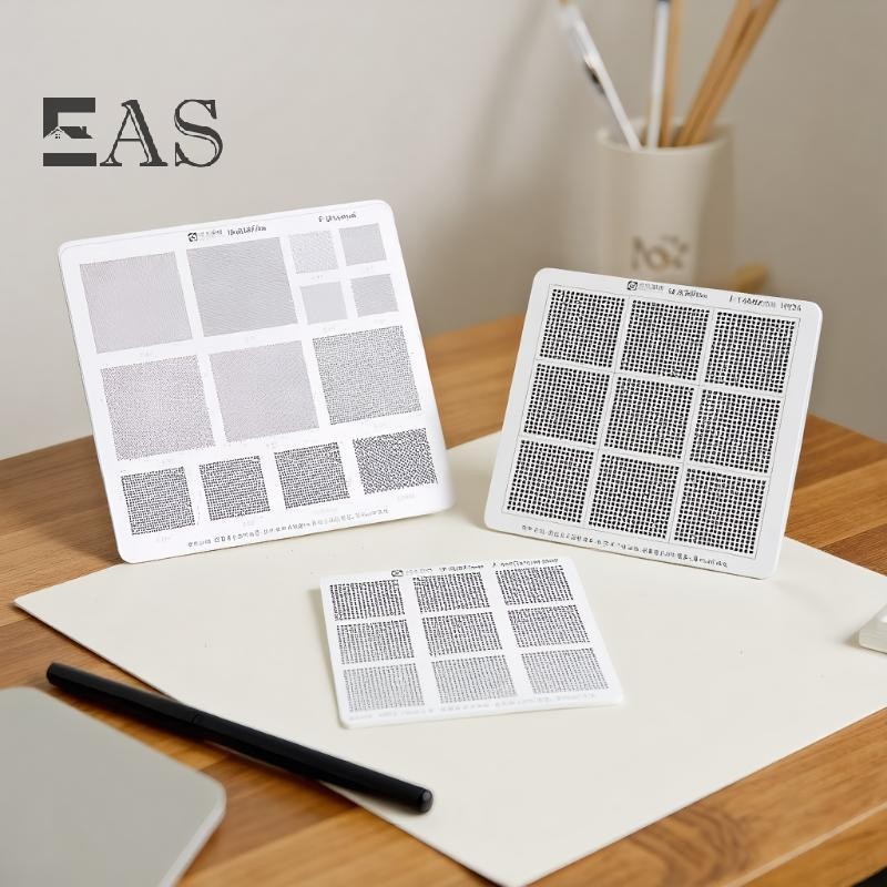 [EA] Hole Spacing 0.3/0.35/0.375/0.4/0.5/0.58/0.6/0.8/1.0 มม.Universal Green Oil Net UV Solder Mask 