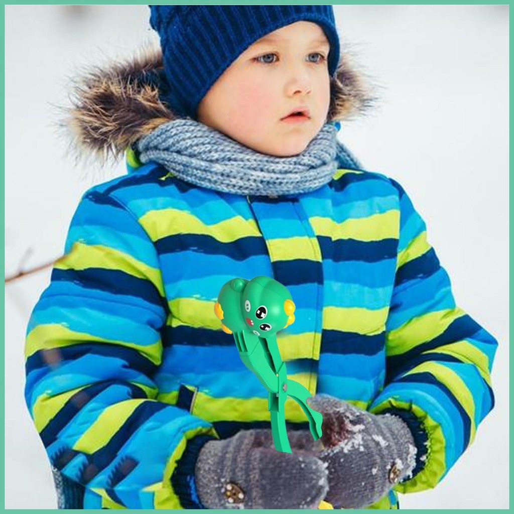 Snow Ball Maker ของเล่น Snowman ไดโนเสาร์กระต่าย Snow Ball Clamps เครื่องมือกลางแจ้งฤดูหนาวเล่นหิมะข