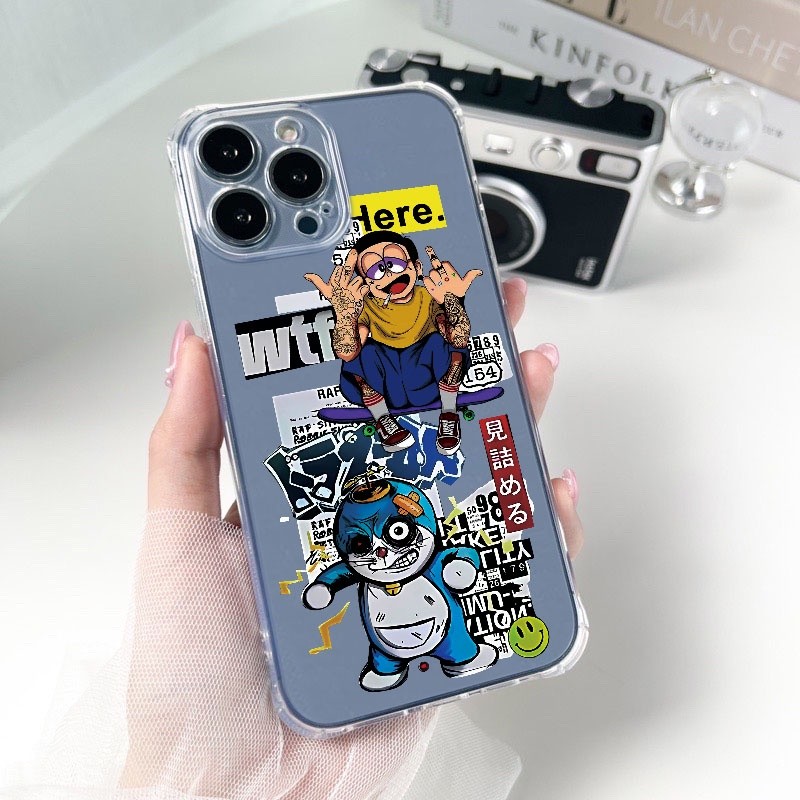 TP เคสใส กันกระแทก สำหรับ OPPO A95 A96 A74 4G/A74 5G A53 A57 A71 A83 พร้อมส่ง ลายน่ารัก เคสลายการ์ตู