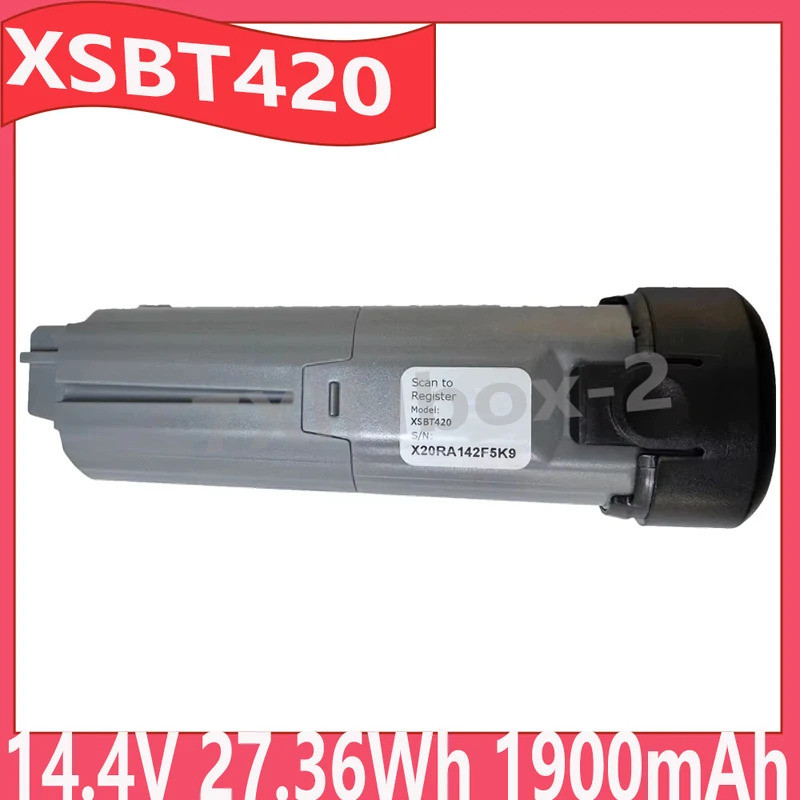 ใหม่ XSBT420 14.4V 27.36Wh 1900mAh แบตเตอรี่สําหรับ Shark WS640 WS642 WS640BL WV401BL WV401 WV410 QV