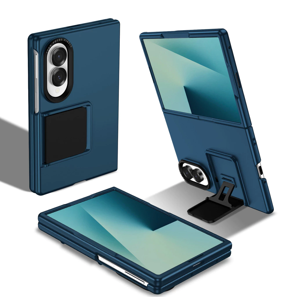 เคสสําหรับ Samsung Galaxy Z Fold 8 (กว้าง) พับ 8 Ultra Fold8 Ultra Fold7 SE พับ Slim W25 พิเศษพับ 7 6 5 4 3 พร้อมขาตั้งในตัวกล้องป้องกัน Scratch Cover