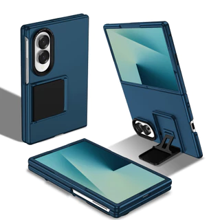 เคสสําหรับ Samsung Galaxy Z Fold 8 (กว้าง) พับ 8 Ultra Fold8 Ultra Fold7 SE พับ Slim W25 พิเศษพับ 7 6 5 4 3 พร้อมขาตั้งในตัวกล้องป้องกัน Scratch Cover