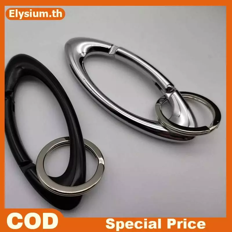 ผู้ชายโลหะผสม Carabiner out Mountaineering พวงกุญแจรูปไข่เข็มขัดมัลติฟังก์ชั่น Bule อุปกรณ์เสริม Key แหวน Unisex