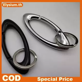 ผู้ชายโลหะผสม Carabiner out Mountaineering พวงกุญแจรูปไข่เข็มขัดมัลติฟังก์ชั่น Bule อุปกรณ์เสริม Key แหวน Unisex