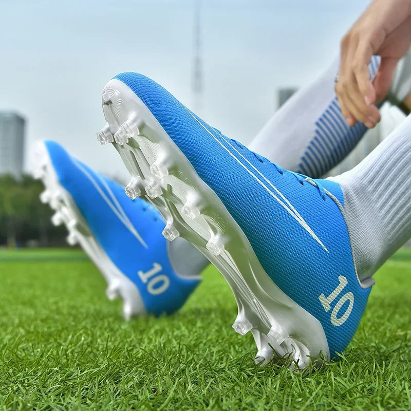Professional Men รองเท้าฟุตบอล Tf/fg Professional Boy Football Field Boots Society Cleats รองเท้าฟุต