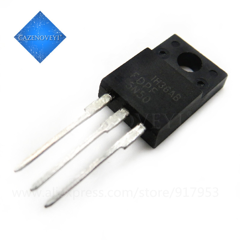 10 ชิ้น FDPF5N50UT FDPF5N50 5N50UT 5N50 TO-220F 500V 5A ชิปเดิมใหม่