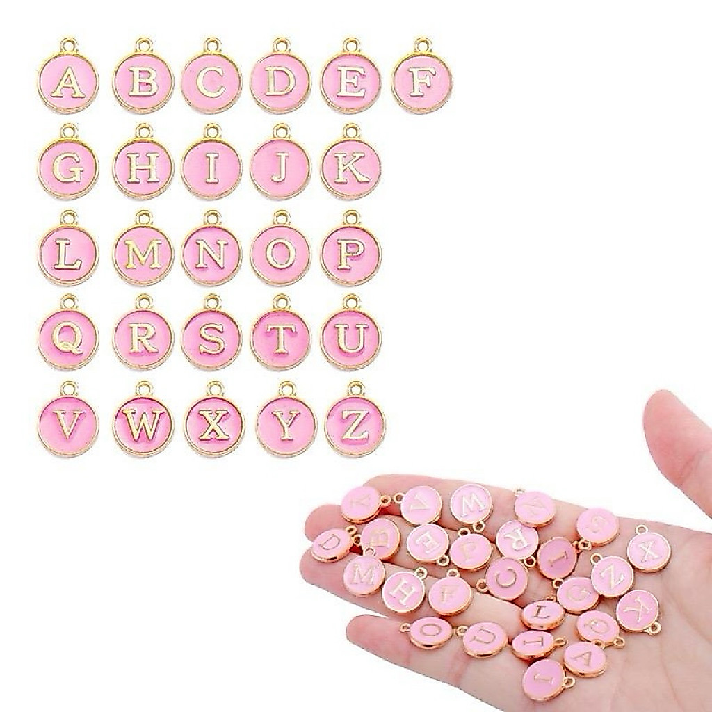 [FLORENCE] ALPHABET LETTERS INITIALS CHARMS AZ