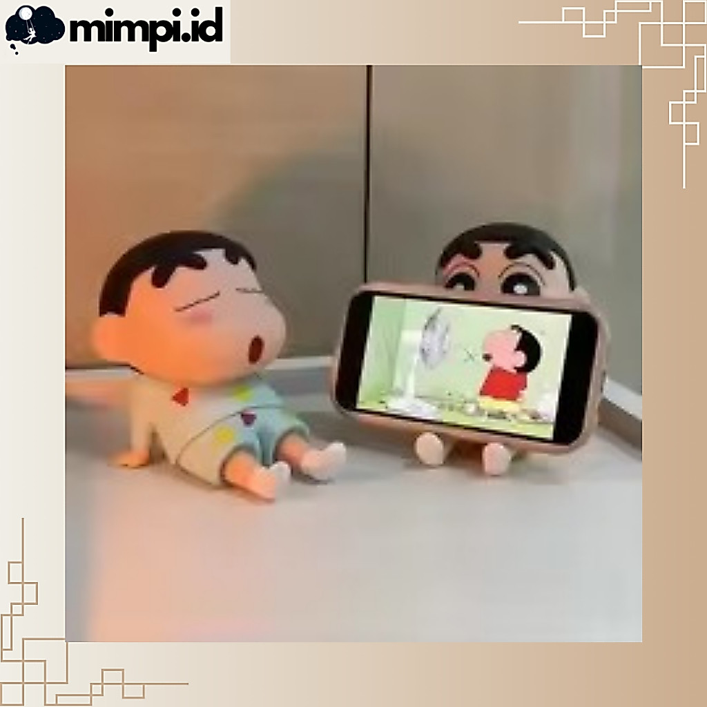 ที่วางโทรศัพท์ Crayon Sinchan / ที่วางโทรศัพท์อเนกประสงค์พร้อมตัวละคร Crayon Sinchan น่ารัก