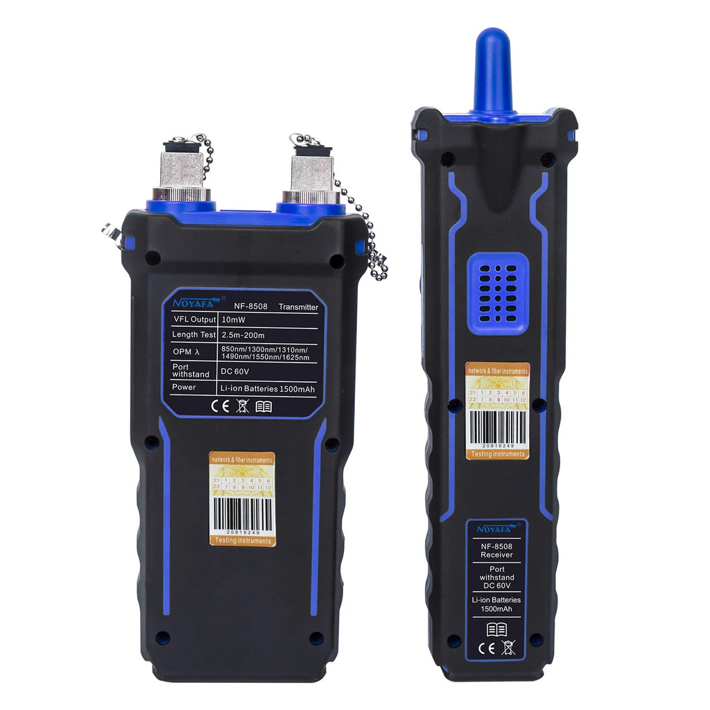 Multi-functiona NOYAFA NF-8508 เครื่องทดสอบสายเคเบิลเครือข่ายพร้อม Power Meter VFL CAT5 CAT6 CABLE T