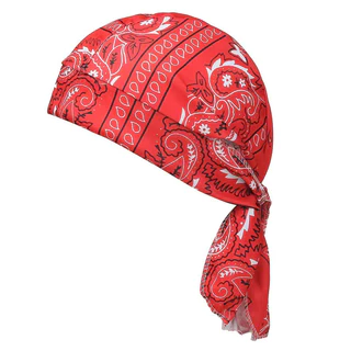 ผ้าพันคอผู้ชาย Paisley Bandana ผ้าคาดหัวสไตล์ฮิปฮอป โจรสลัด หลายสี เหมาะขี่จักรยาน มอเตอร์ไซค์