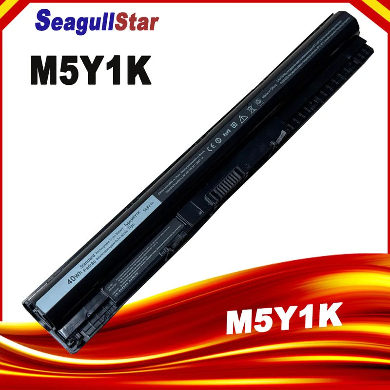 M5y1k14.8V แบตเตอรี่สําหรับ Dell Inspiron 14 15 17 5000 3000 Series 5559 3451 3558 3567 5755 5756 54