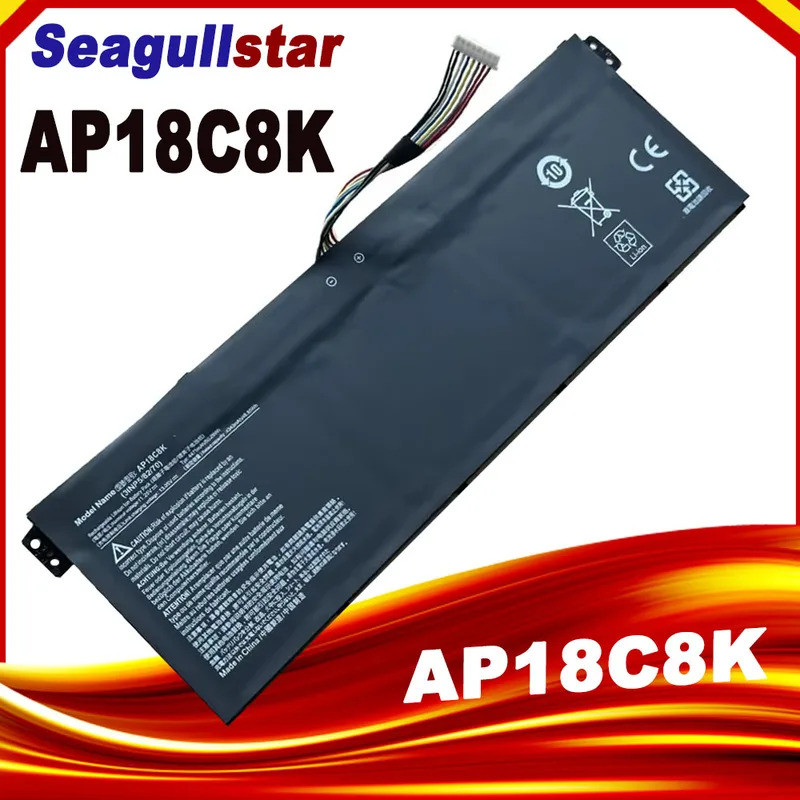 AP18C8K แบตเตอรี่แล็ปท็อปสําหรับ Acer Aspire 3 SF314-52 SF314-54N Aspire 5 A514 A515 A715 A317 A715 