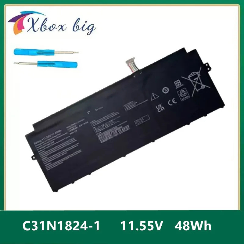 C31N1824-1 0B200-03550000 แบตเตอรี่แล็ปท็อปสําหรับ Asus Chromebook C425 C425T C425TA Flip C433 C433T