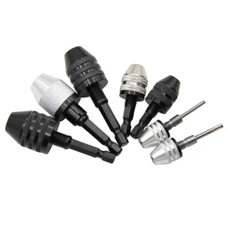 หัวจับดอกสว่าน ดอกจับสว่าน ขนาด 0.3 - 8 mm สําหรับสว่านไฟฟ้า หัวจับปรับได้ TOL19