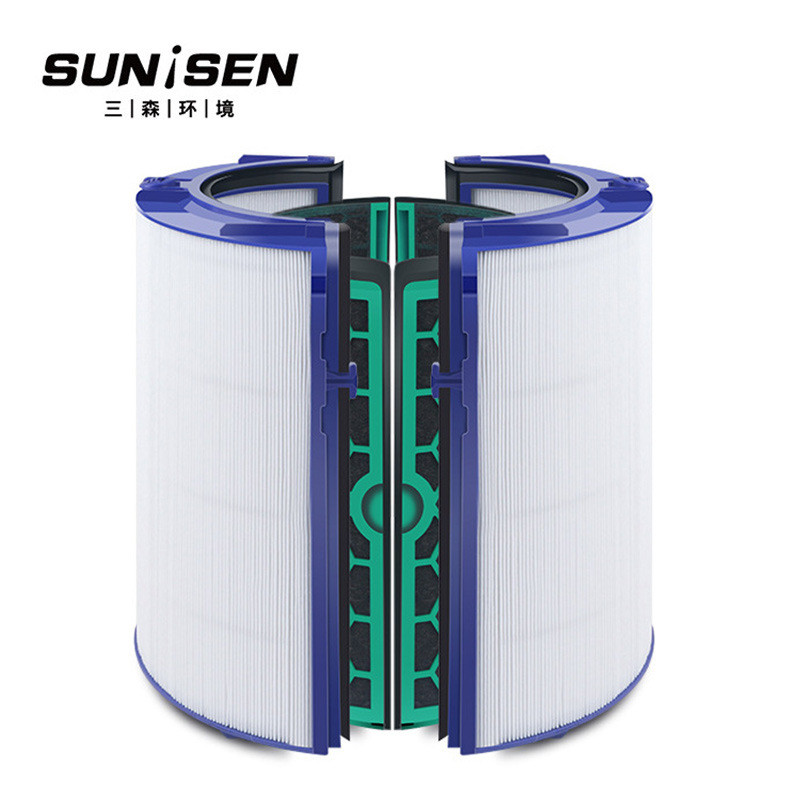 เหมาะสําหรับ DySon/DySon เครื่องฟอกอากาศไส้กรอง DP04TP/HP04 TP/HP05 HEPA กรองตาข่าย