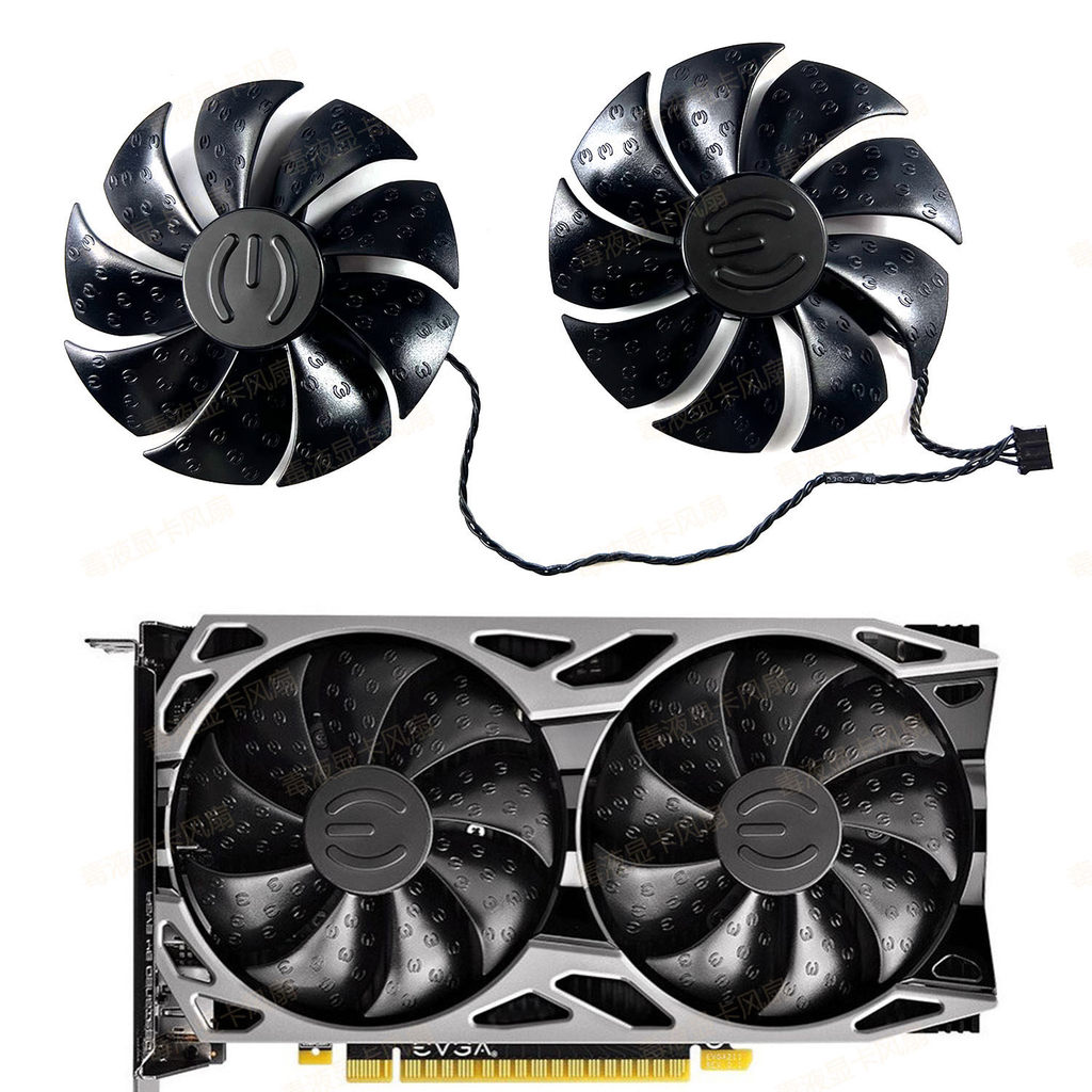 EVGA EVGA Technology 1650 1650S 1660 1660S 1660ti พัดลมระบายความร้อนการ์ดกราฟิกพิเศษ