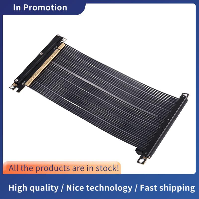 สําหรับแชสซีสําหรับแชสซี PCIE 5.0 X16 กราฟิกการ์ดสายต่อ 512G GPU สําหรับเซิร์ฟเวอร์ RTX50 RX90 19 ซม