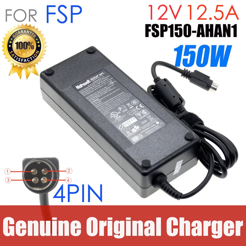 Original 12v 12.5a 150w FSP ac power supply อะแดปเตอร์ชาร์จสําหรับ QNAP TS-412 NAS TS-410 DPS-150NB-