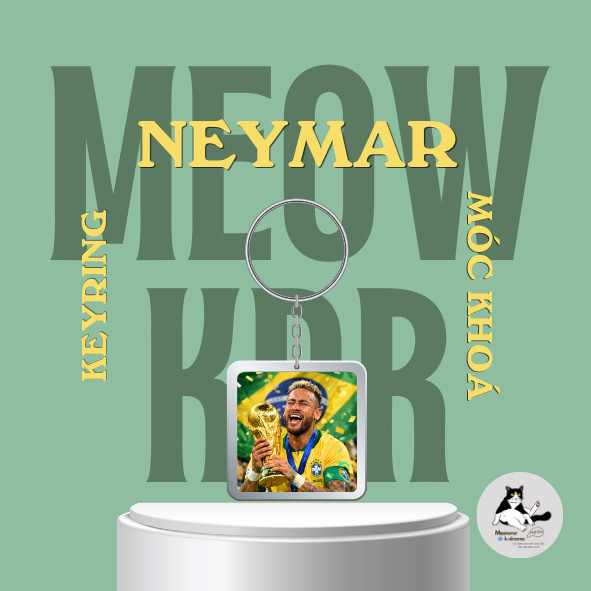 Neymar Soccer Star Sports Player พวงกุญแจ/พวงกุญแจ