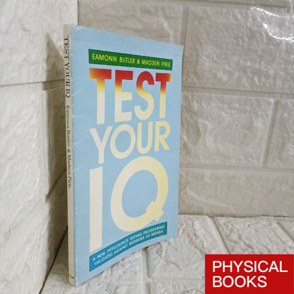 224 หนังสือมือสองต้นฉบับ Test Your IQ