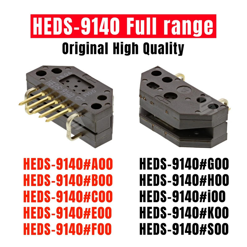 1PCS ใหม่ HEDS-9140 A00 B00 C00 E00 F00 G00 H00 I00 K00 S00 3 ช่อง Optical encoder 100-1000CPR ABZ เ