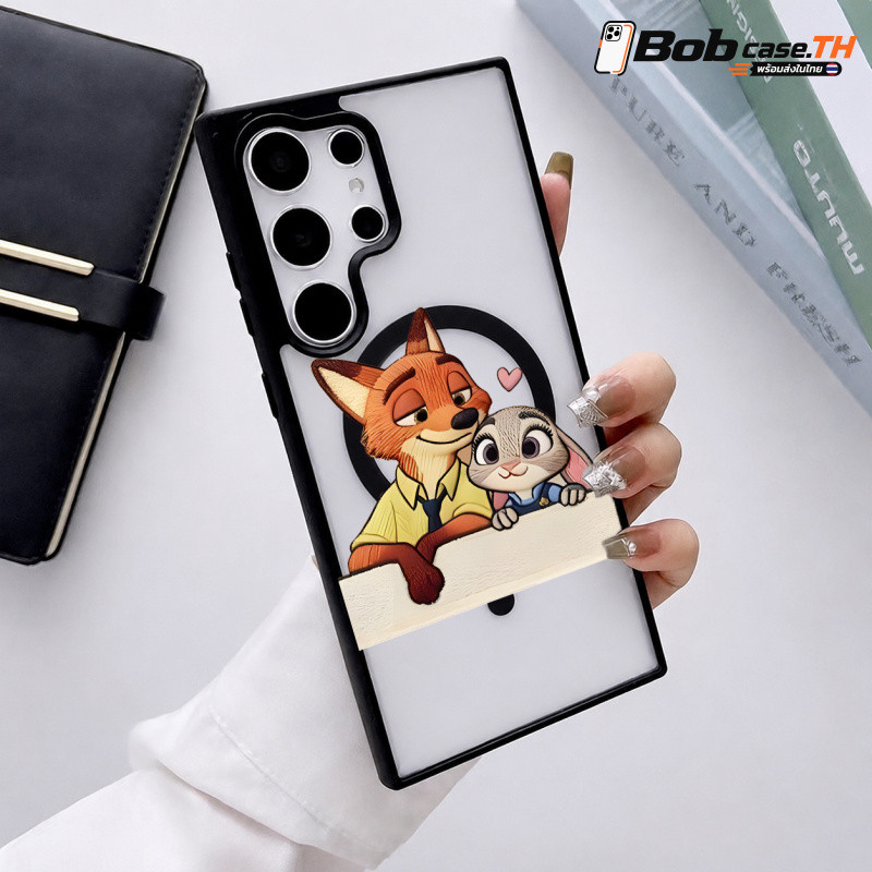 จูดี้ ฮอปส์ -เคสแม่เหล็กกันกระแทก iPhone17/16/15/14/13/12/11 Pro Max Plus Samsung A06/A16/A15 5G/S24
