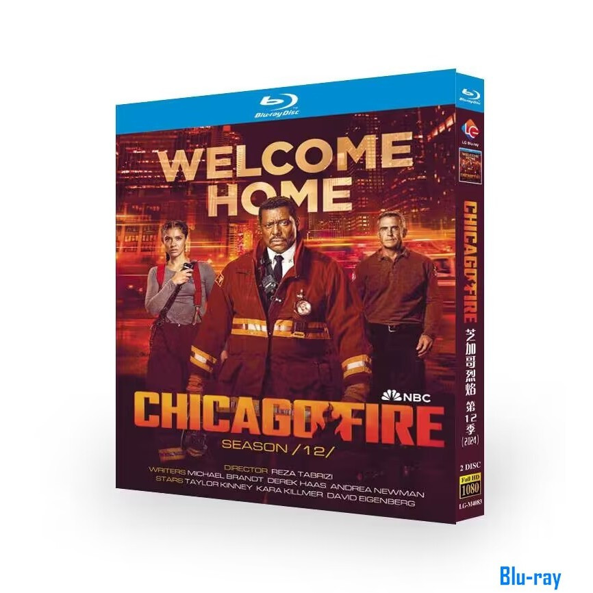 [BRAND NEW SEALED] American Drama Chicago Fire Season 12 (2024) Blu-ray 2-Disc Boxed
