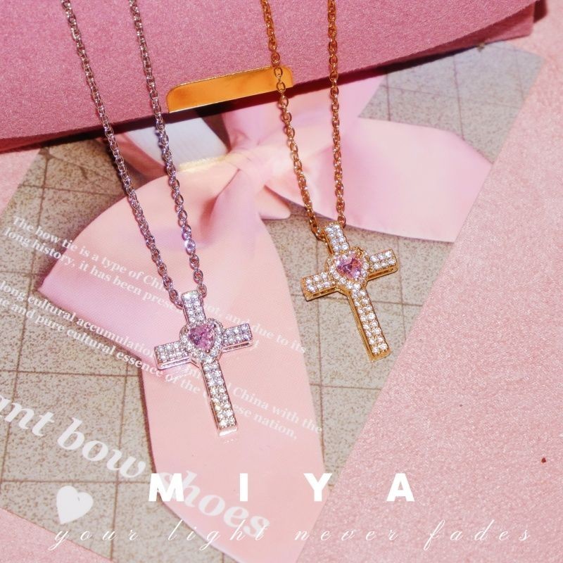 Healing Love Angel~Angel Cross Angel Love American Hot Girl All-Match สร้อยคอ