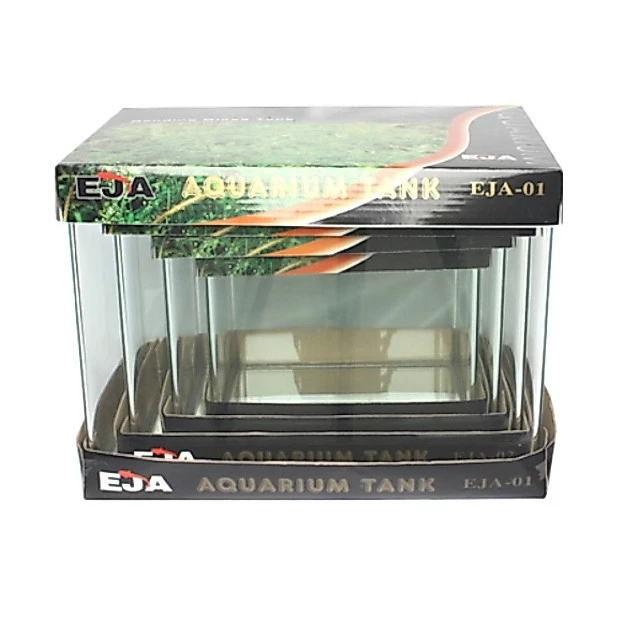 ตู้ปลานาโนกระจกหน้าโค้งขนาดเล็ก fish tank ตู้ปลาขนาดเล็ก 7-12นิ้ว
