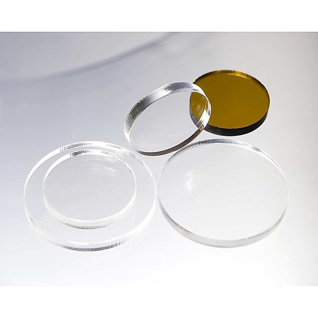 อะคริลิค อะคริลิคใส อะคริลิคสี 3, 5 mm ตัดวงกลม 3.5 , 5cm