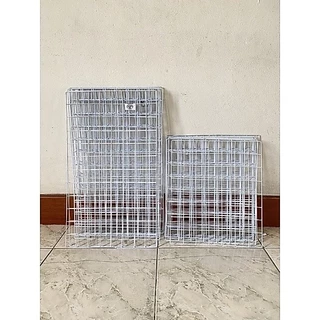ตะแกรงเคลือบพลาสติก แขวนของ ทำกรงสัตว์เลี้ยง ตะแกรงอเนกประสงค์ สีขาว-ดำ 35*40/35*60 ซม. กว้างxยาว ราคาต่อ 1 อัน