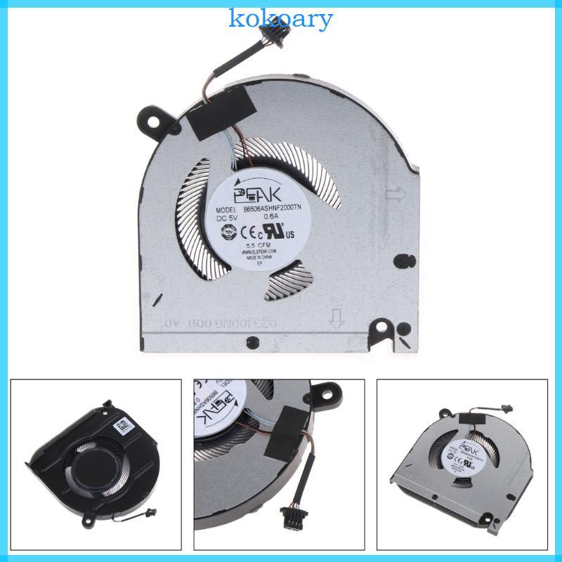 KOK แล็ปท็อป CPU GPU หม้อน้ํา DC5V 0 6A 4Pin Cooler สําหรับ Dell Inspiron 15 Plus 7510