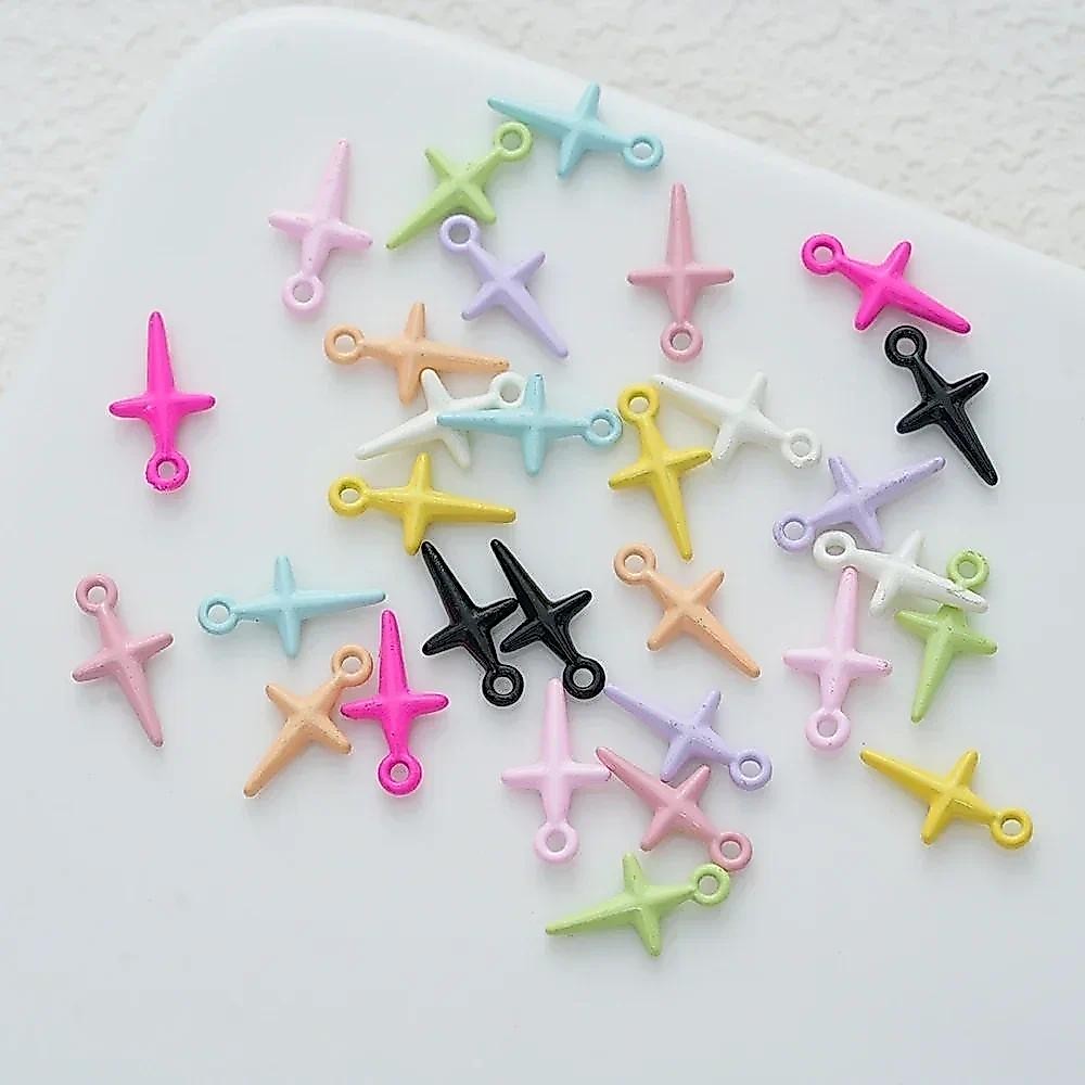 20pcs โลหะผสมโลหะหัวใจ Sun ดาบกริช Charms จี้สําหรับ DIY Punk Men Designer ต่างหูสร้อยคอเครื่องประดับทํา