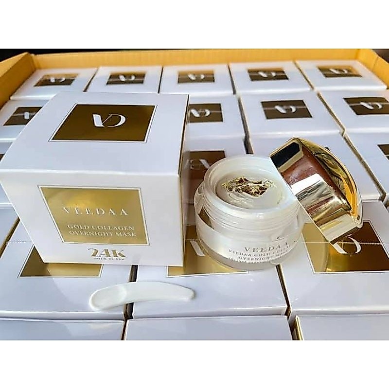 มาร์คหน้าโบว์แวนด้า mark veedaa หน้าใสทองคำบริสุทธิ์ 15กรัมพร้อมส่ง