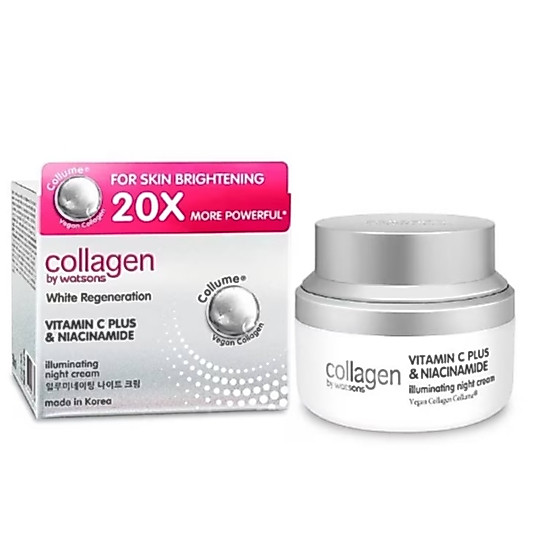 ส่งด่วน🌸 Collagen by Watsons คอลลาเจน บาย วัตสัน ครีมบำรุงหน้า 50 มล.