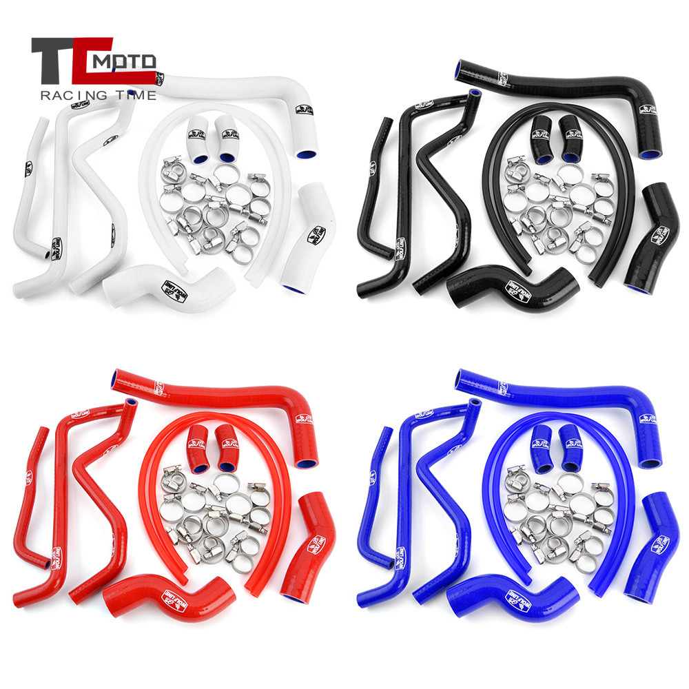 SV 650 รถจักรยานยนต์ Cooling ท่อซิลิโคนหม้อน้ําสําหรับ Suzuki SV650 2016-2025 ท่อหล่อเย็นท่อชุด Acce