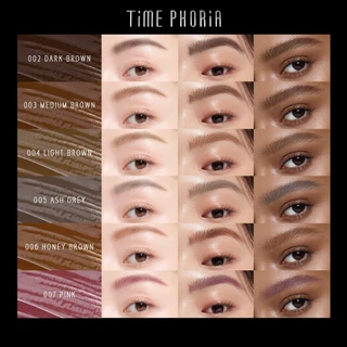 TIMEPHORIA Revela Tinted Eyebrow Mascara เจลย้อมคิ้ว ติดทนยาวนาน ไม่เลอะ สีชัด กันน้ำกันเหงื่อ