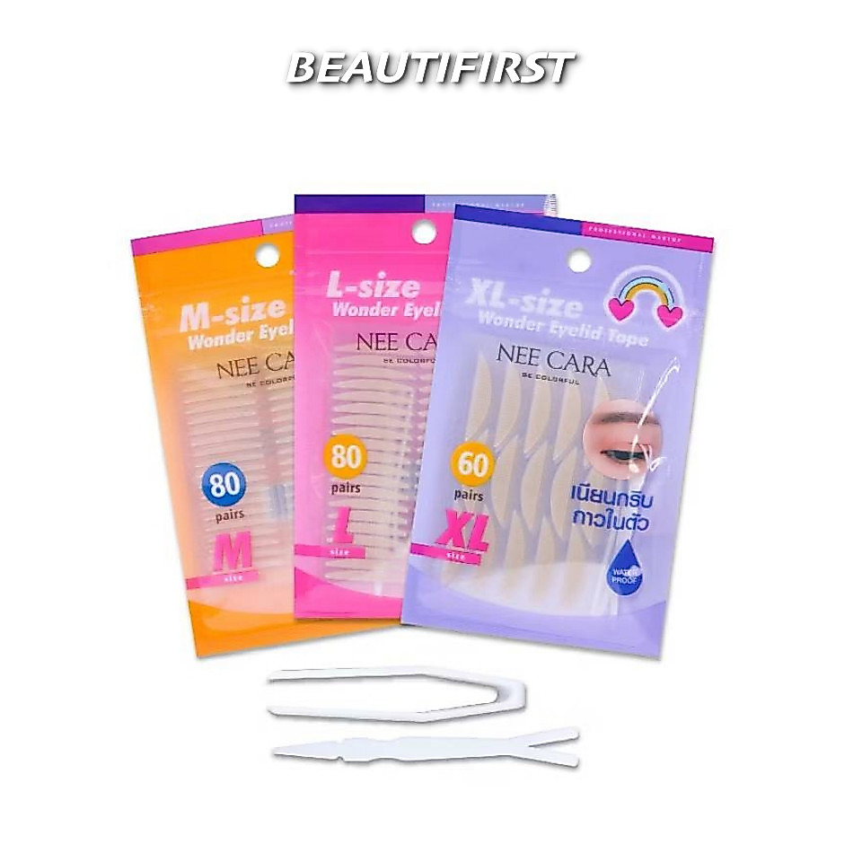 เทปติดตาสองชั้น NEE CARA WONDER EYELID TAPE